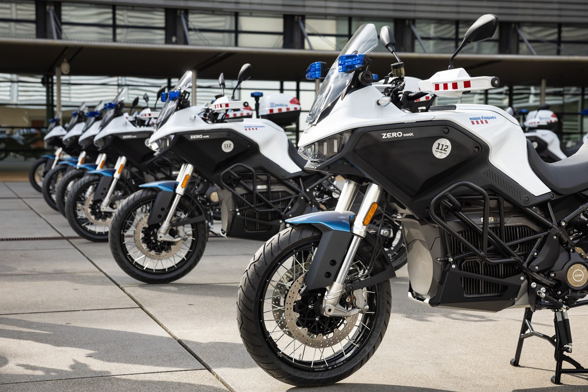 Los Mossos d'Esquadra incorporan 25 unidades de Zero DSR/X a su flota de vehículos