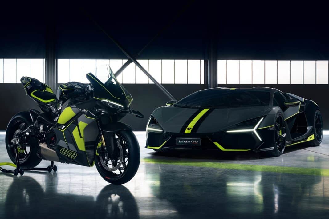 Ducati Panigale V4 Lamborghini 2025 Una moto de colección inspirada en el Lamborghini Revuelto