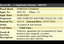 TVS ya trabaja en la nueva gama de modelos Norton de media-baja cilindrada