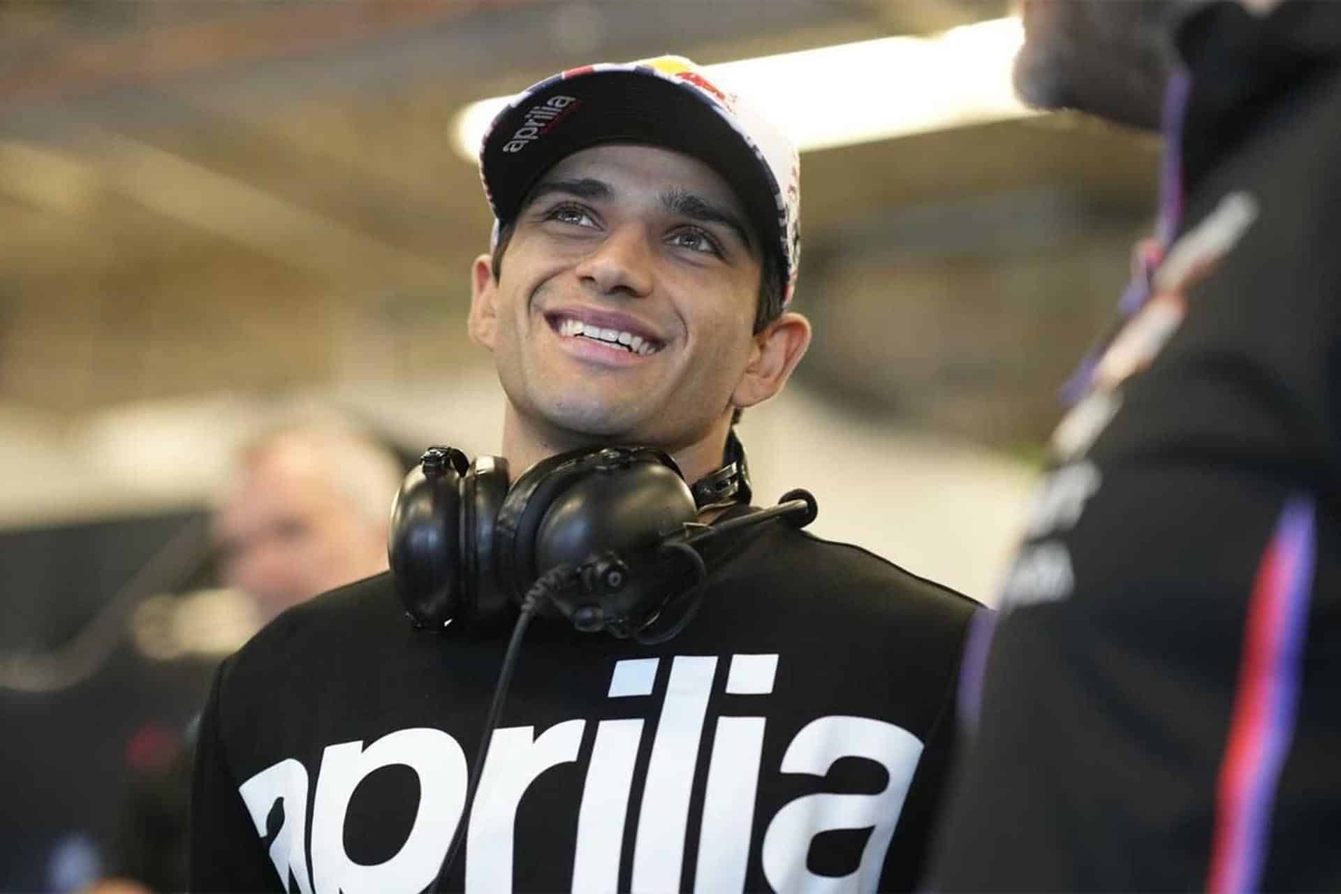 Martín estuvo en el GP de las Américas con su equipo