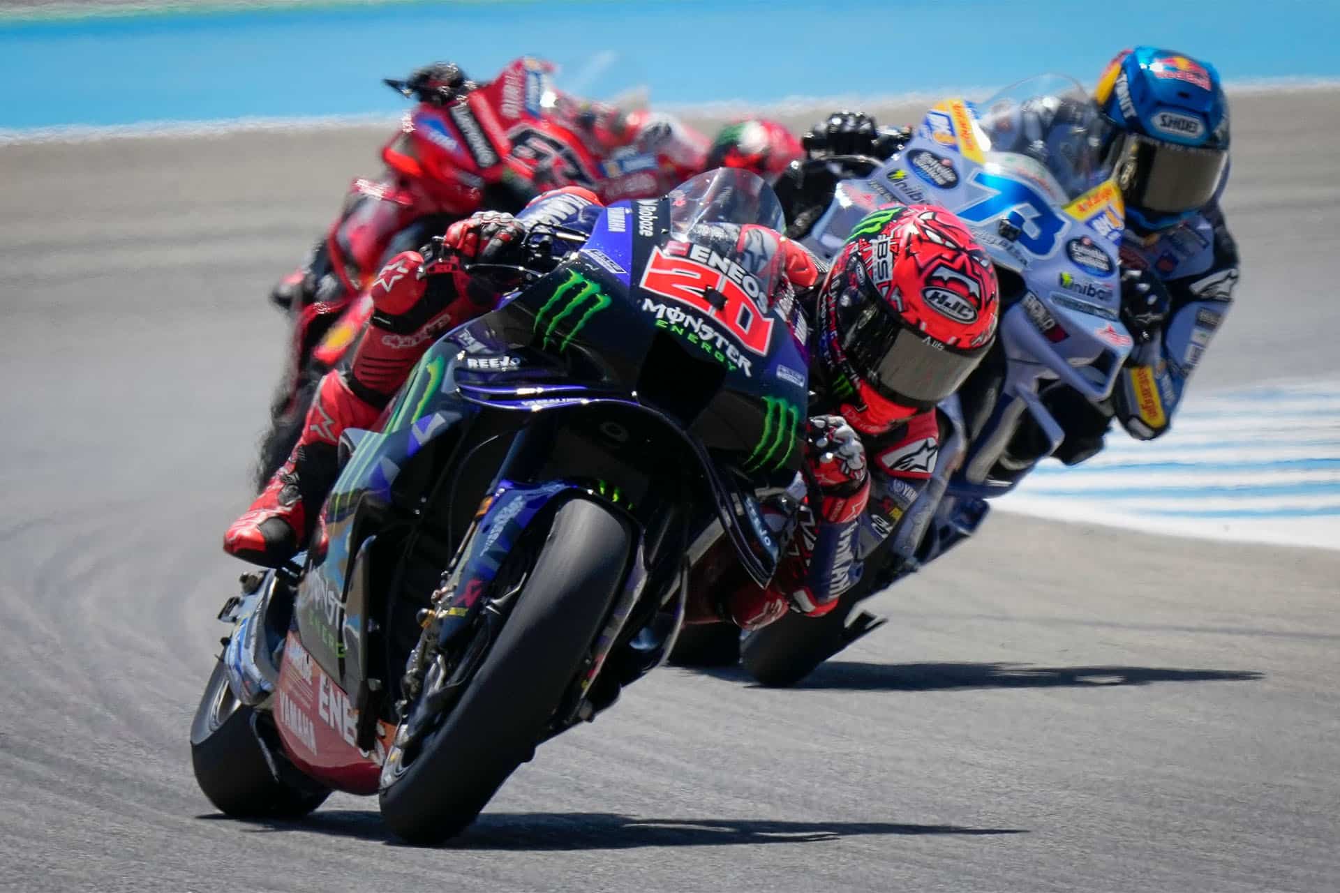 Quartararo ha brillado con la Yamaha, pero el resto de M1 no fueron tan competitivas