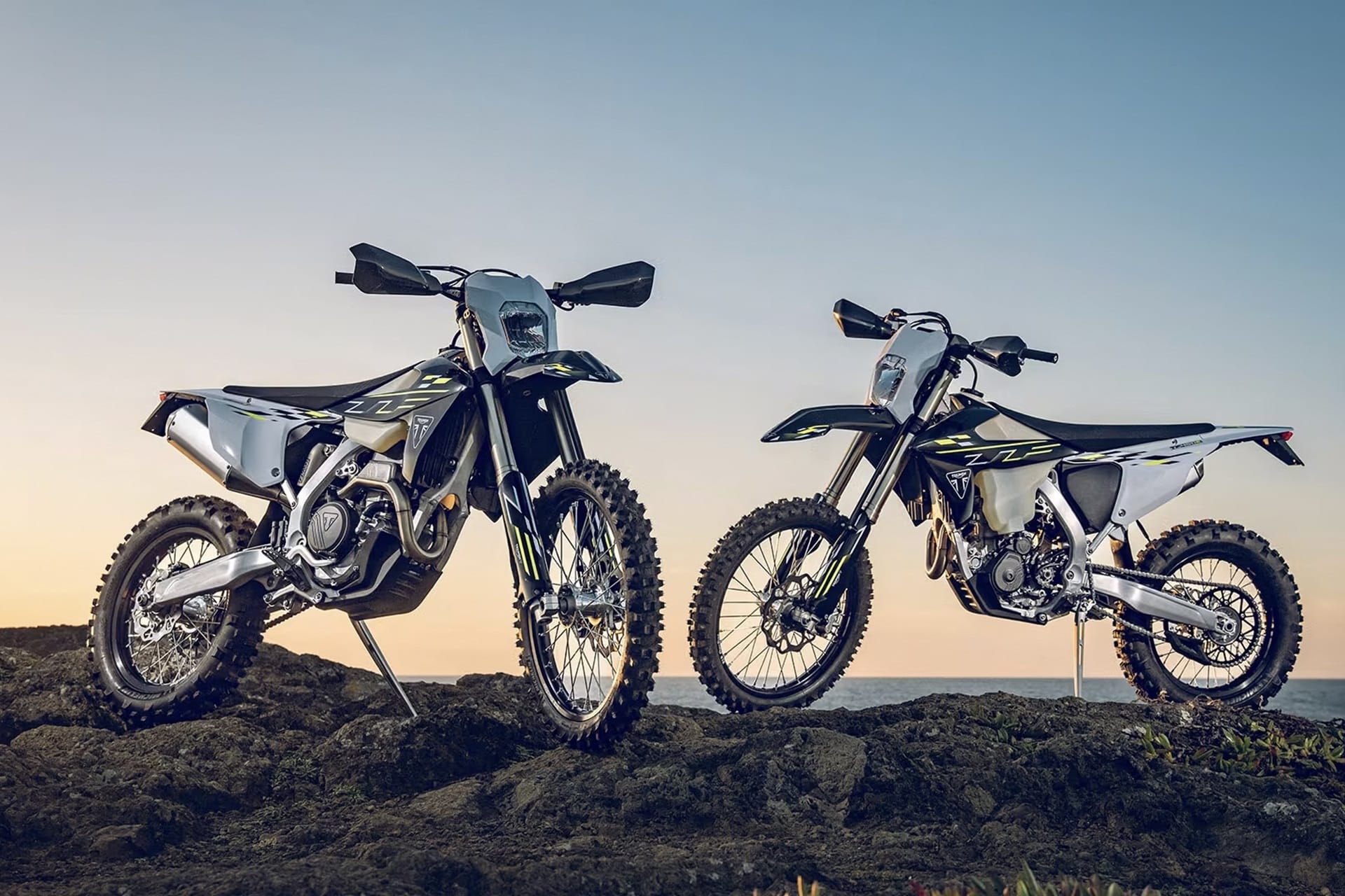 Triumph a punto de debutar en el Mundial EnduroGP 2025 con Galfer como patrocinador oficial