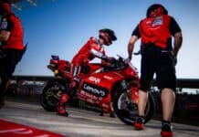 Bagnaia no lo ha montado en Losail