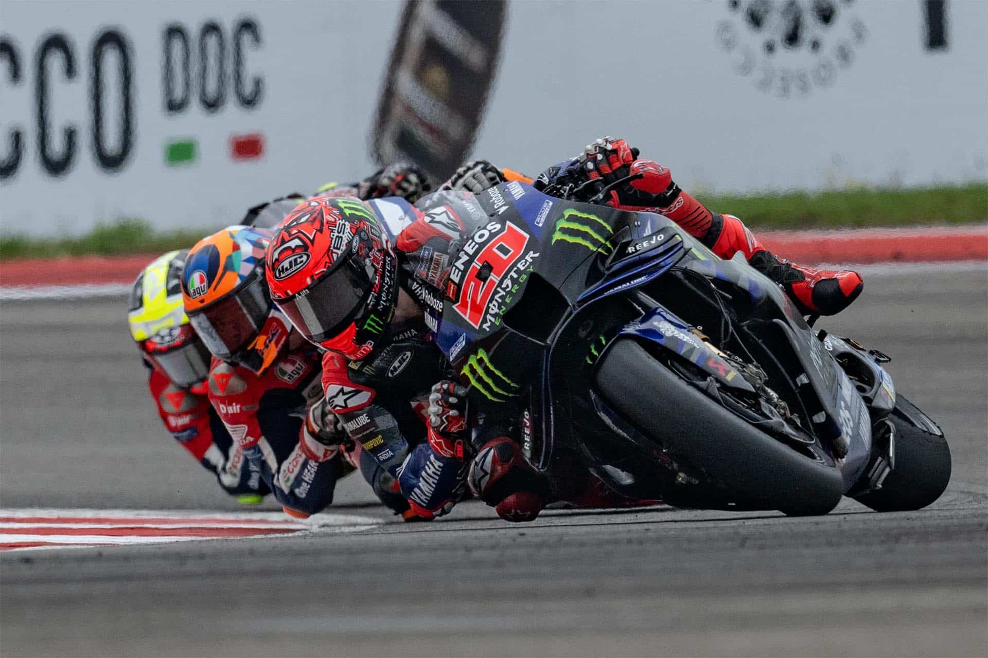 Actualmente Yamaha es la única moto de MotoGP con motor en línea