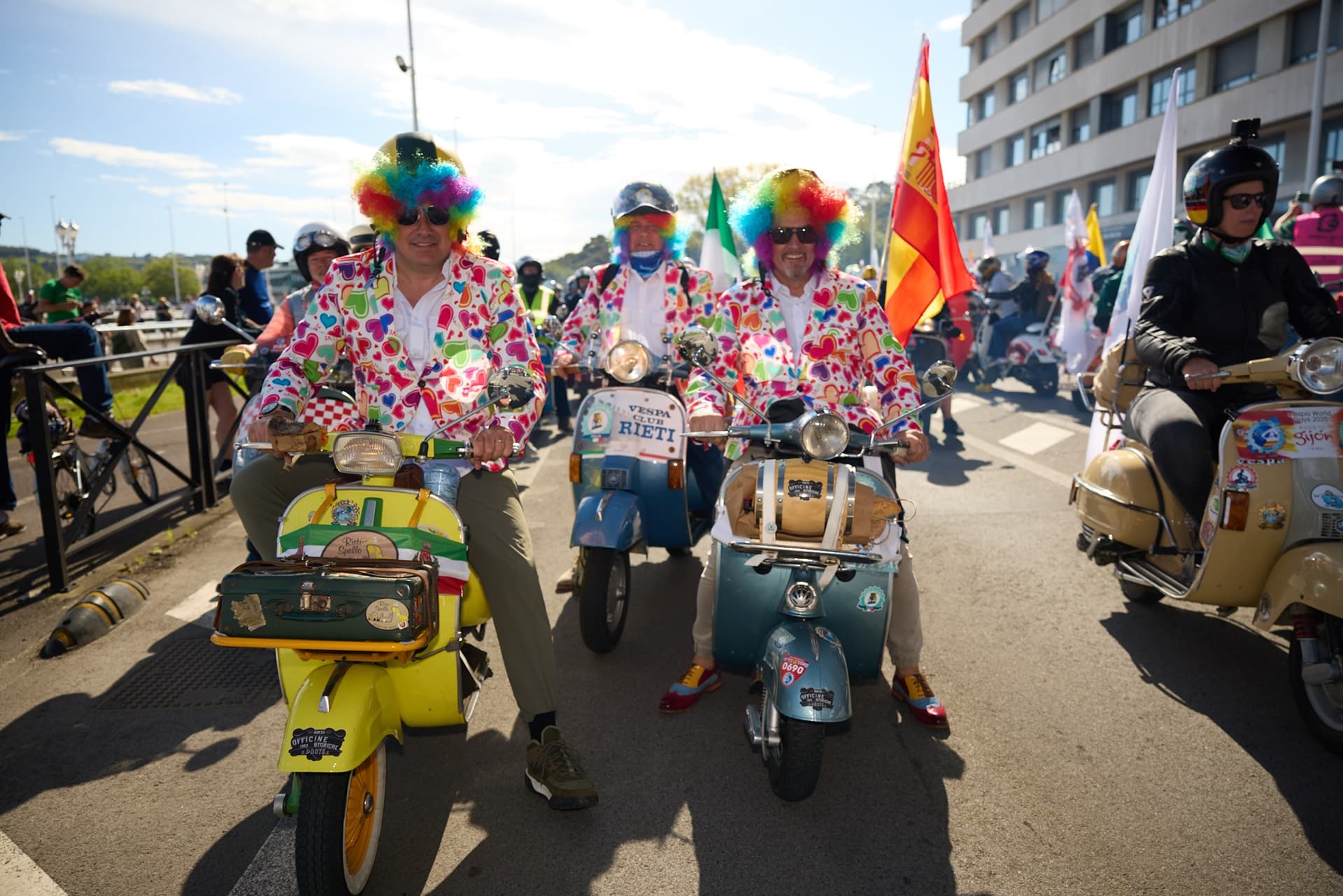 Clubes de 38 países se dan cita en los Vespa World Days 2025