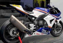 Honda CBR1000RR-R Fireblade Rothmans Freddie Spencer Replica