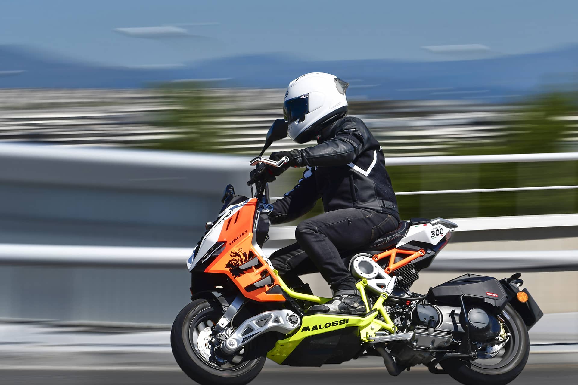 Prueba Italjet Dragster 300