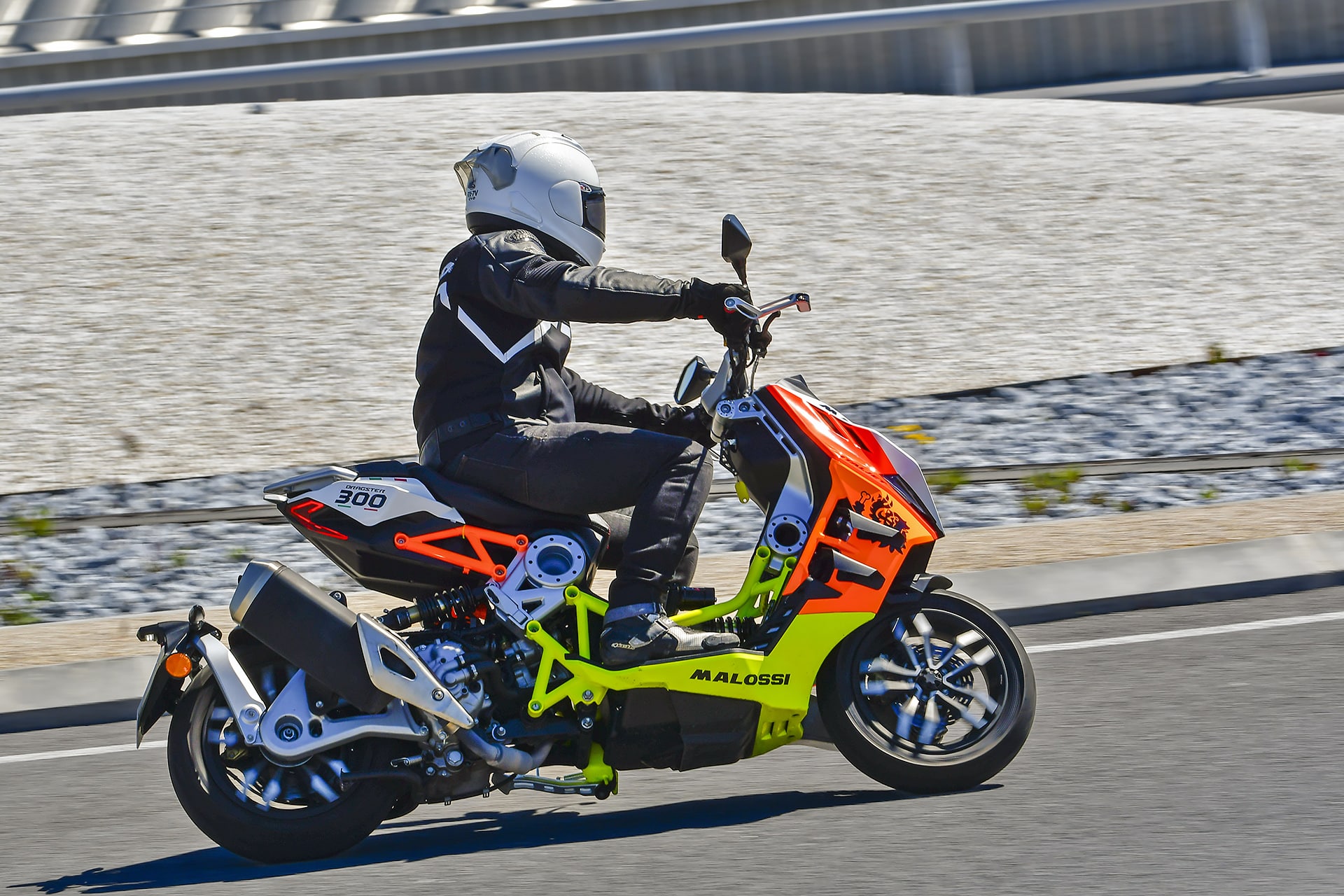 Prueba Italjet Dragster 300