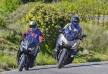 Comparativa Yamaha TMAX vs Honda Forza 750