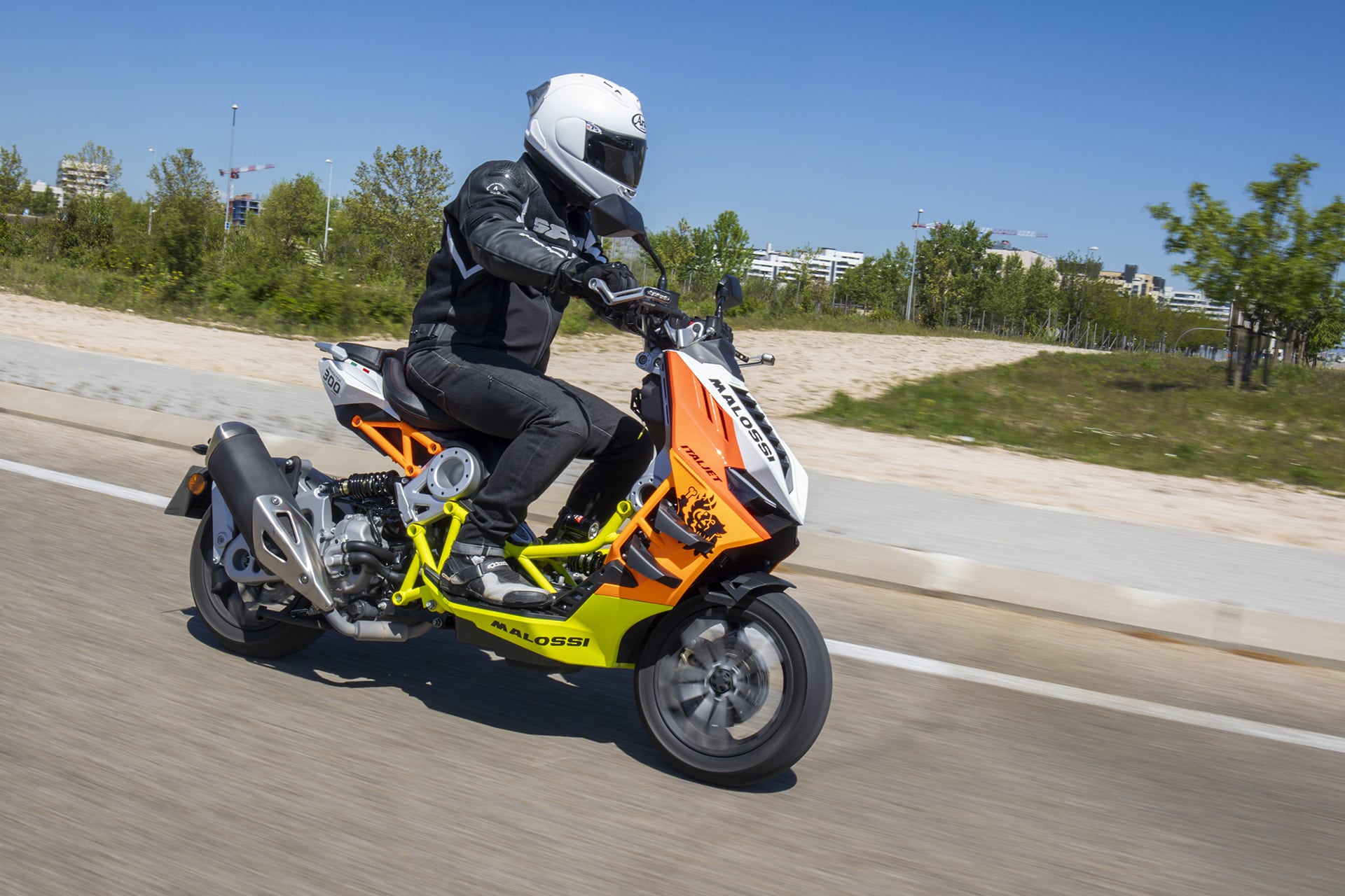 Prueba Italjet Dragster 300