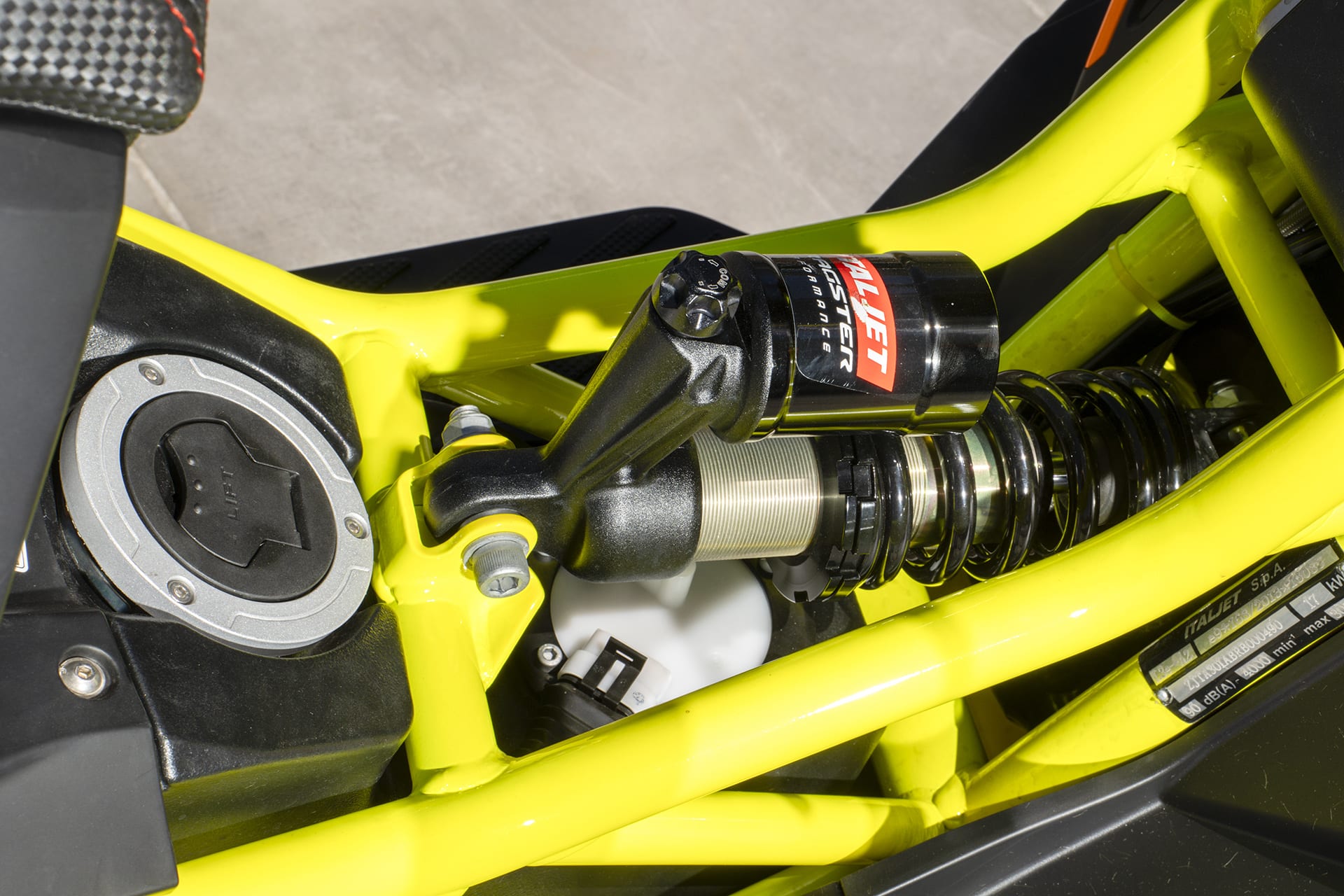 Prueba Italjet Dragster 300