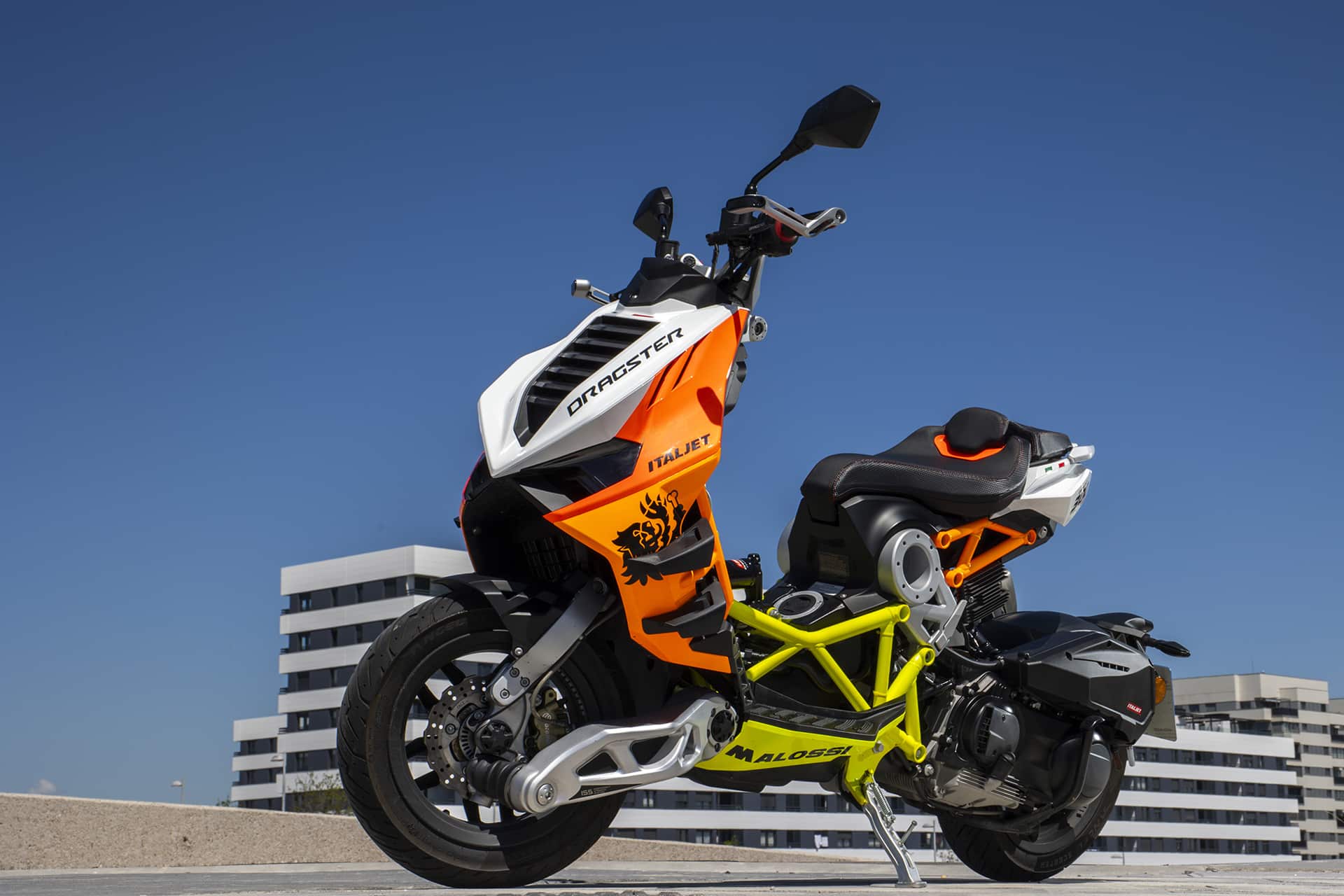 Prueba Italjet Dragster 300