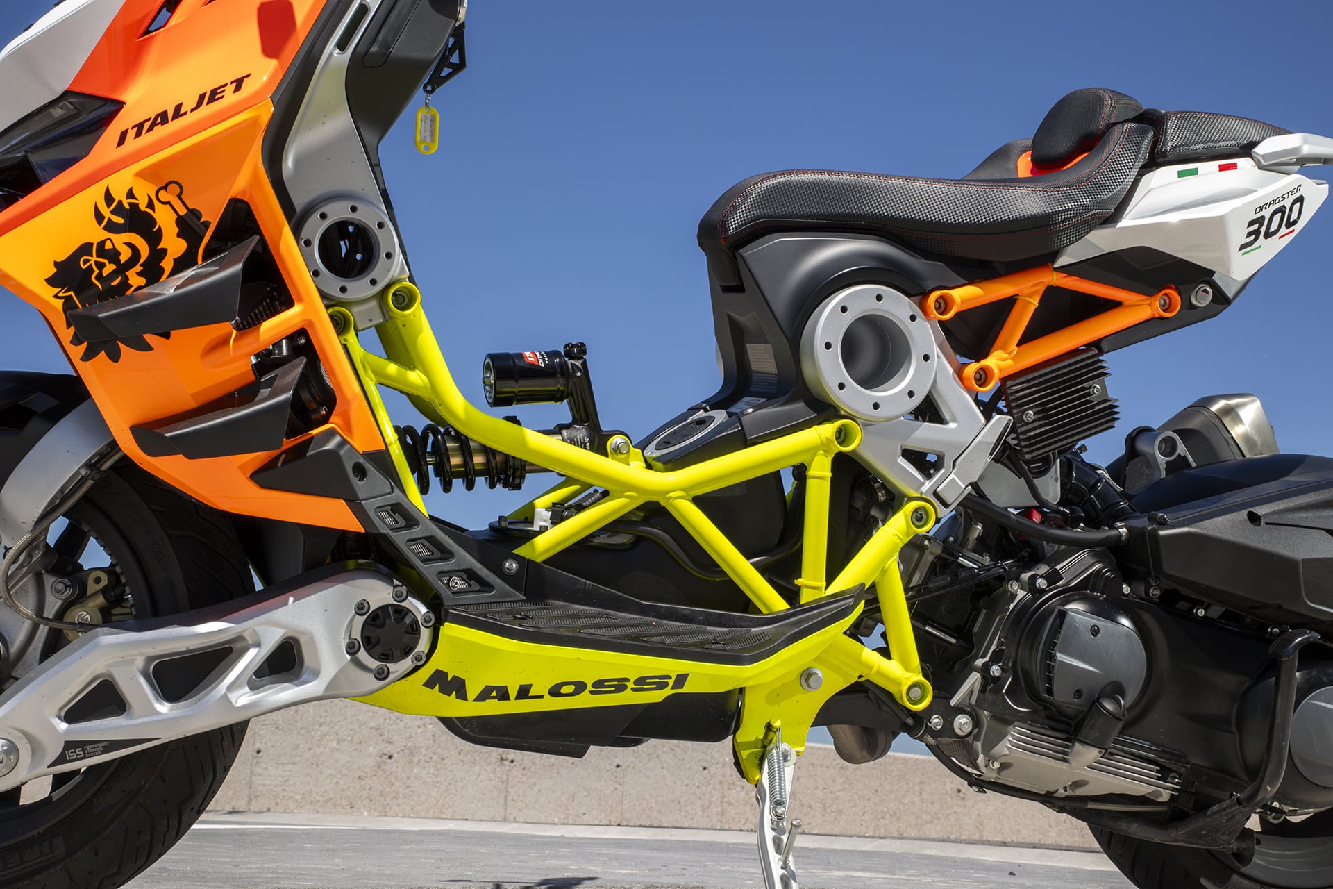 Prueba Italjet Dragster 300