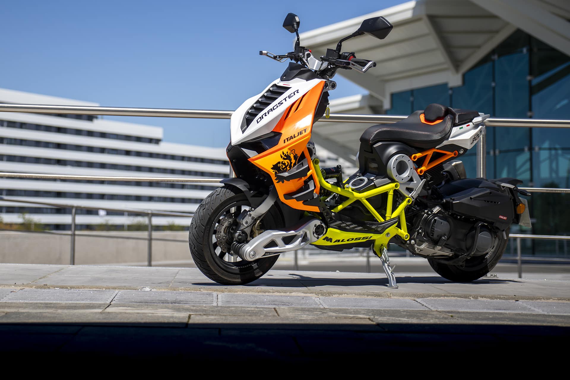 Prueba Italjet Dragster 300