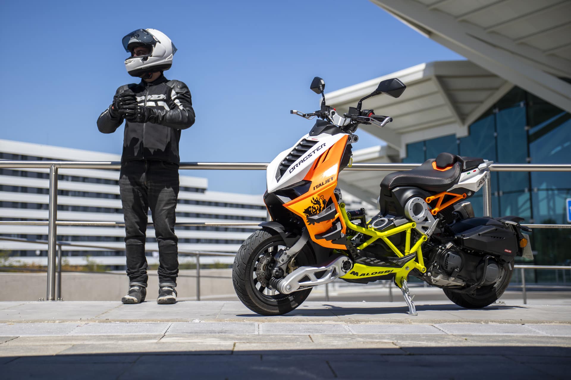 Prueba Italjet Dragster 300