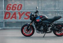 660 Days de Triumph: Toda la gama “seis sesenta” lista para rodar