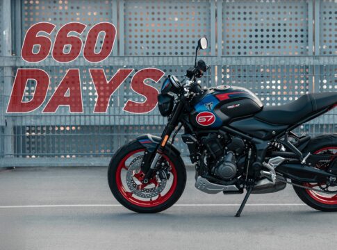 660 Days de Triumph: Toda la gama “seis sesenta” lista para rodar