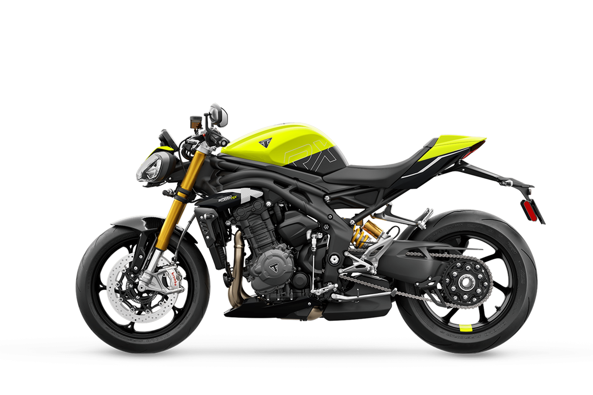 Speed Triple 1200 RX: La filosofía más racing de Triumph junto a su tecnología más avanzada