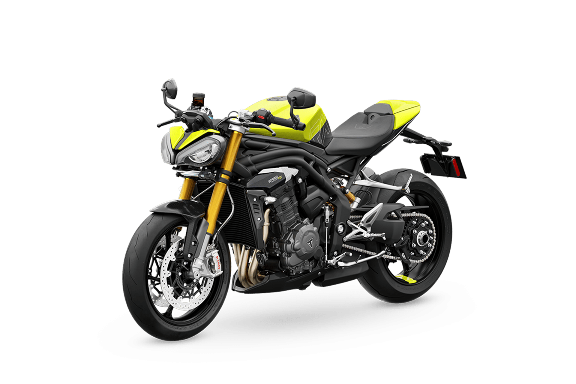 Speed Triple 1200 RX: La filosofía más racing de Triumph junto a su tecnología más avanzada