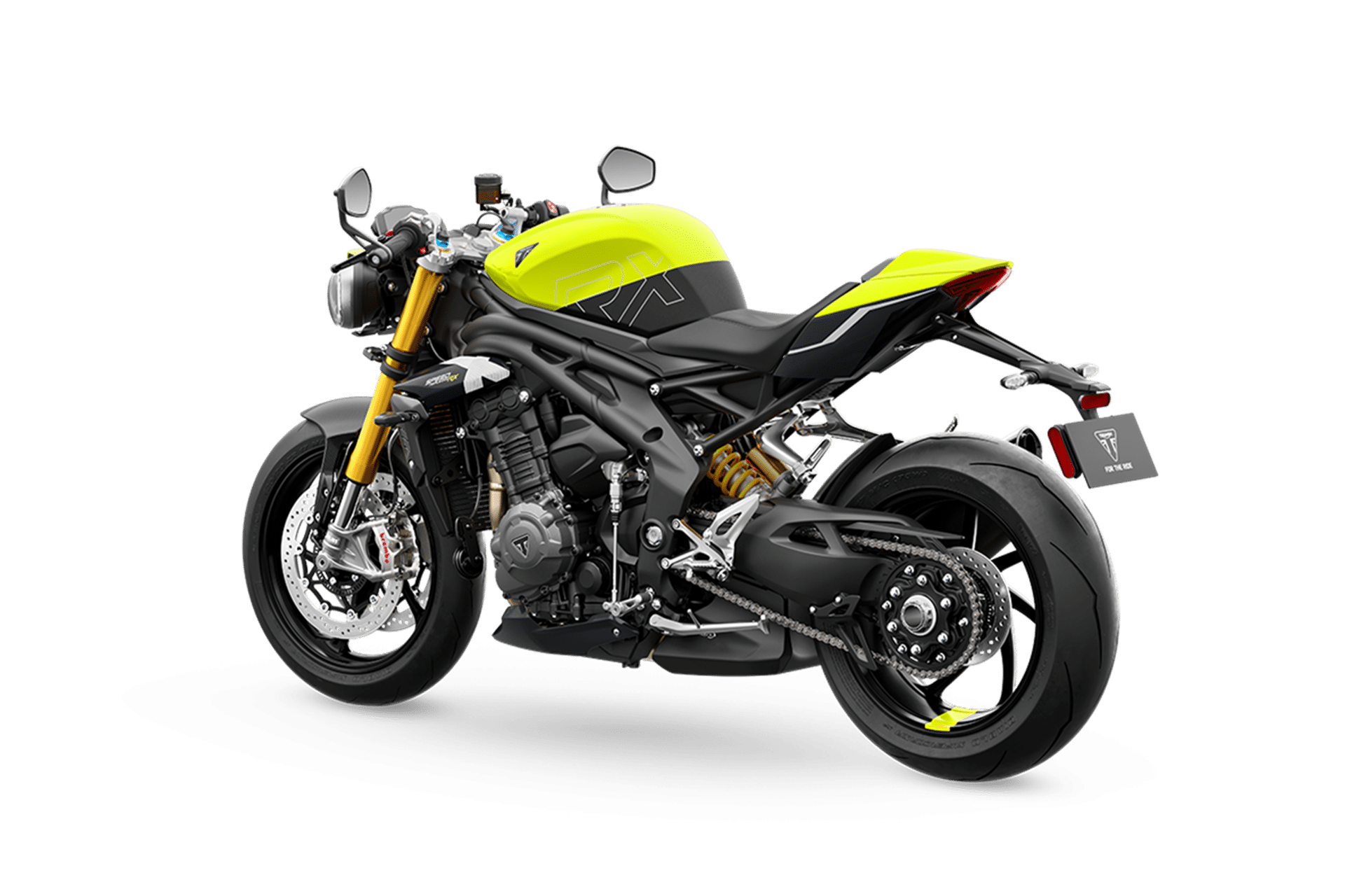 Speed Triple 1200 RX: La filosofía más racing de Triumph junto a su tecnología más avanzada
