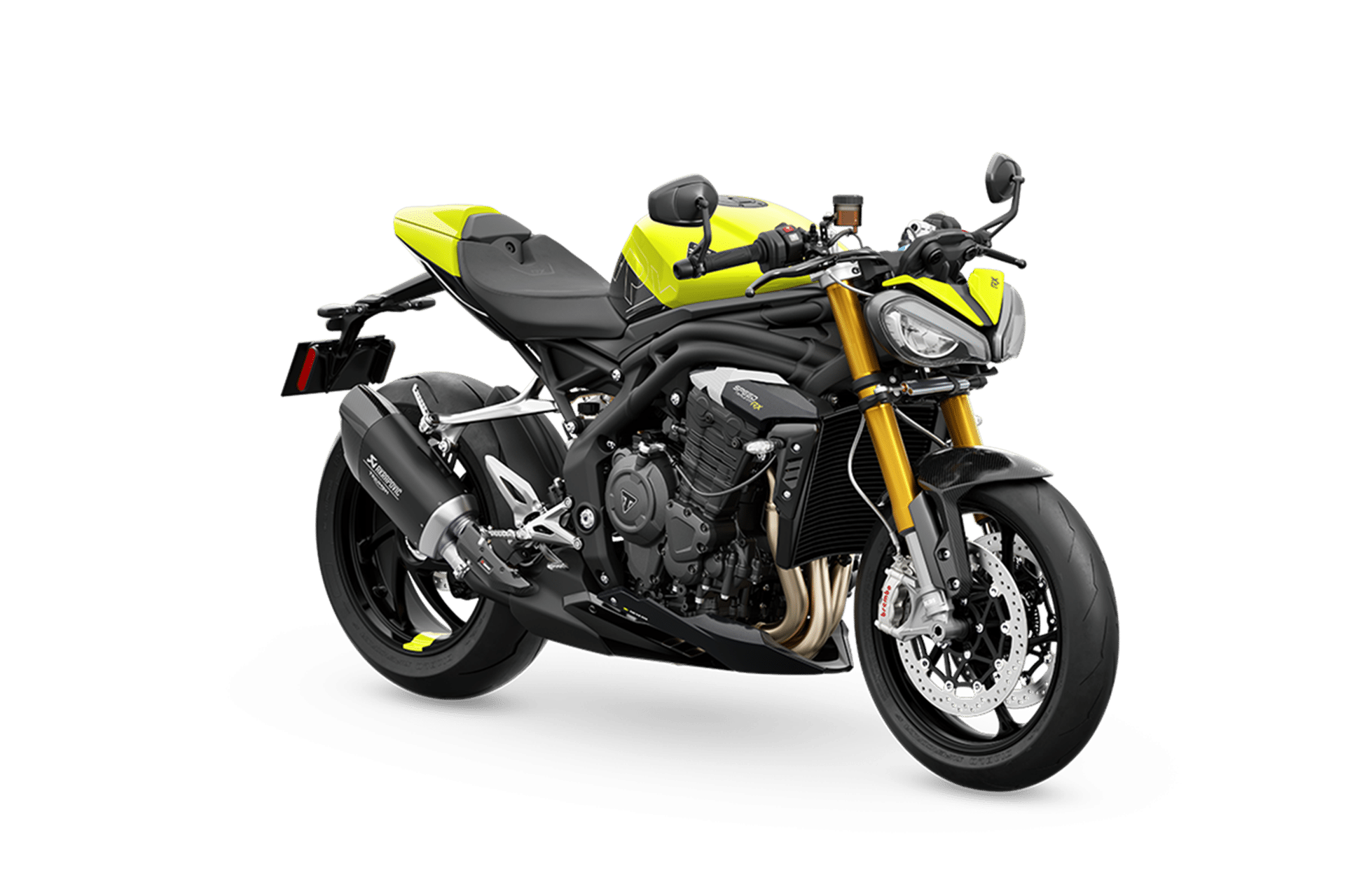 Speed Triple 1200 RX: La filosofía más racing de Triumph junto a su tecnología más avanzada