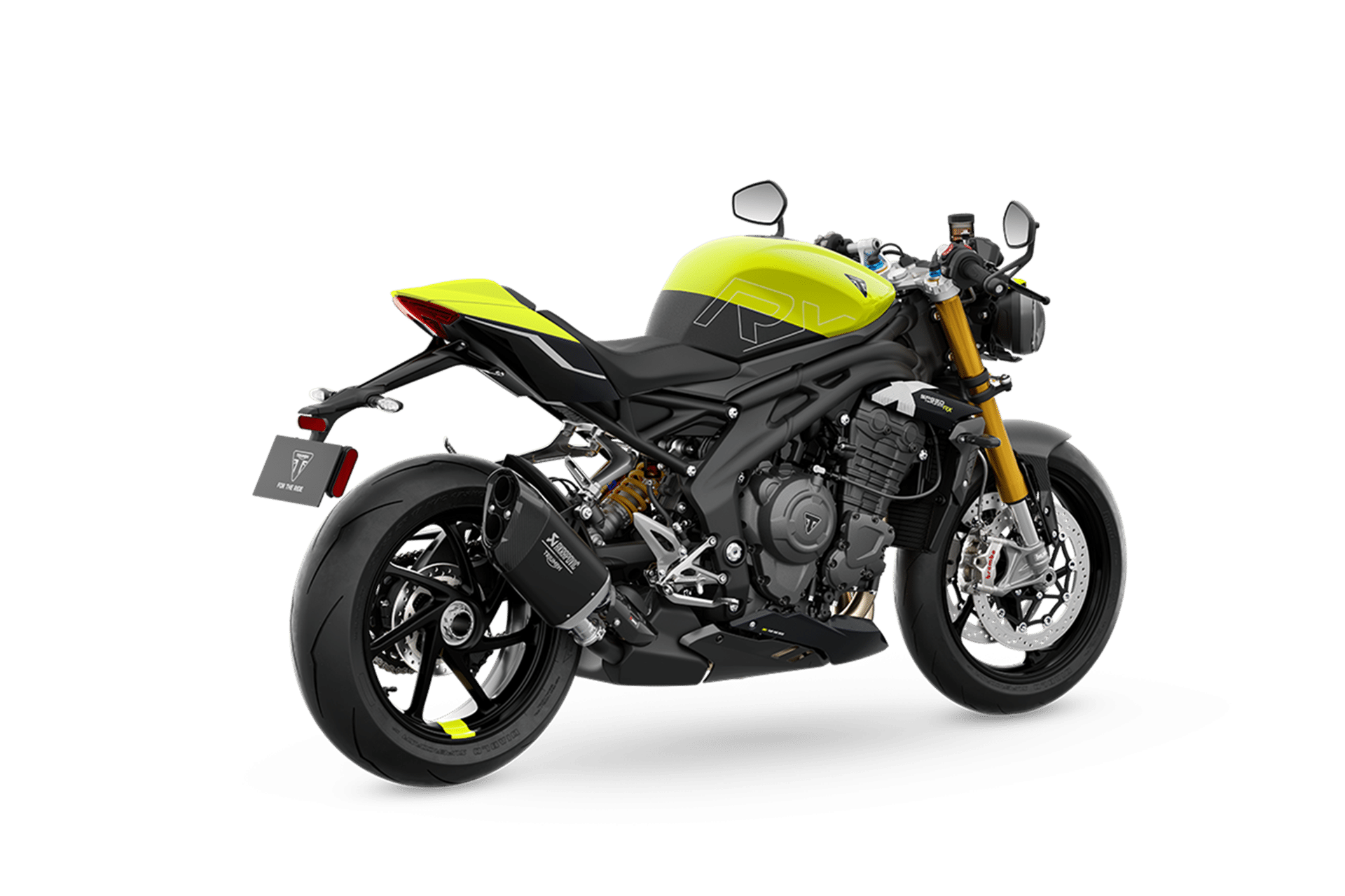 Speed Triple 1200 RX: La filosofía más racing de Triumph junto a su tecnología más avanzada