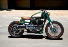 LDK y su nueva Harley Scrambler Bultracker 05 se proclaman subcampeones del Euro Festival Custom Bike Show 2025