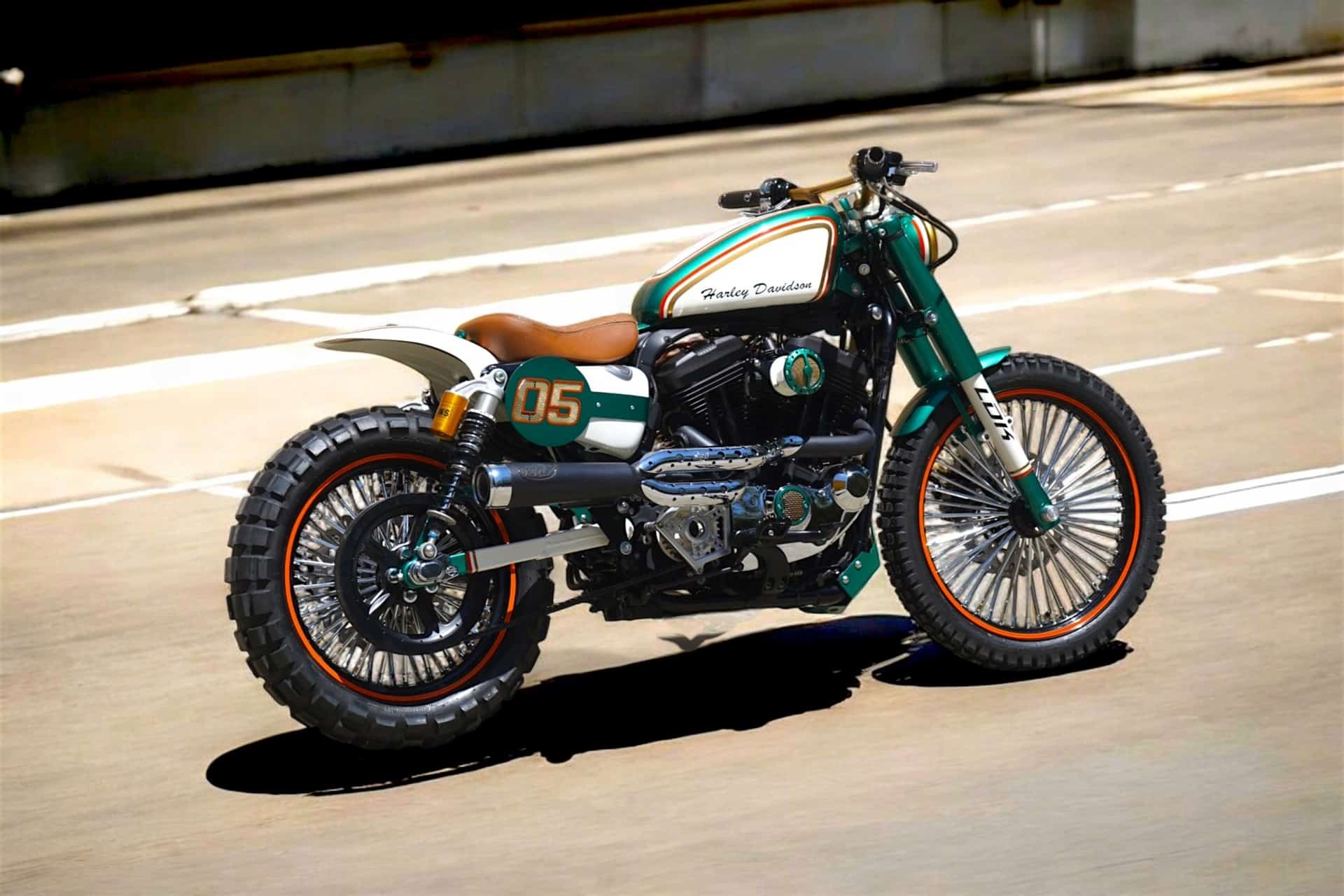 LDK y su nueva Harley Scrambler Bultracker 05 se proclaman subcampeones del Euro Festival Custom Bike Show 2025
