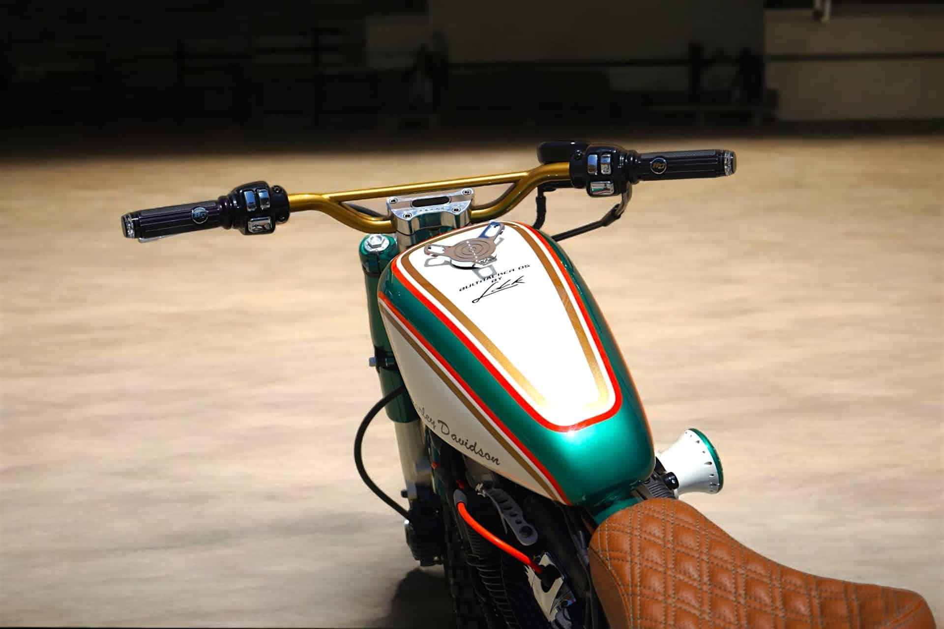 LDK y su nueva Harley Scrambler Bultracker 05 se proclaman subcampeones del Euro Festival Custom Bike Show 2025