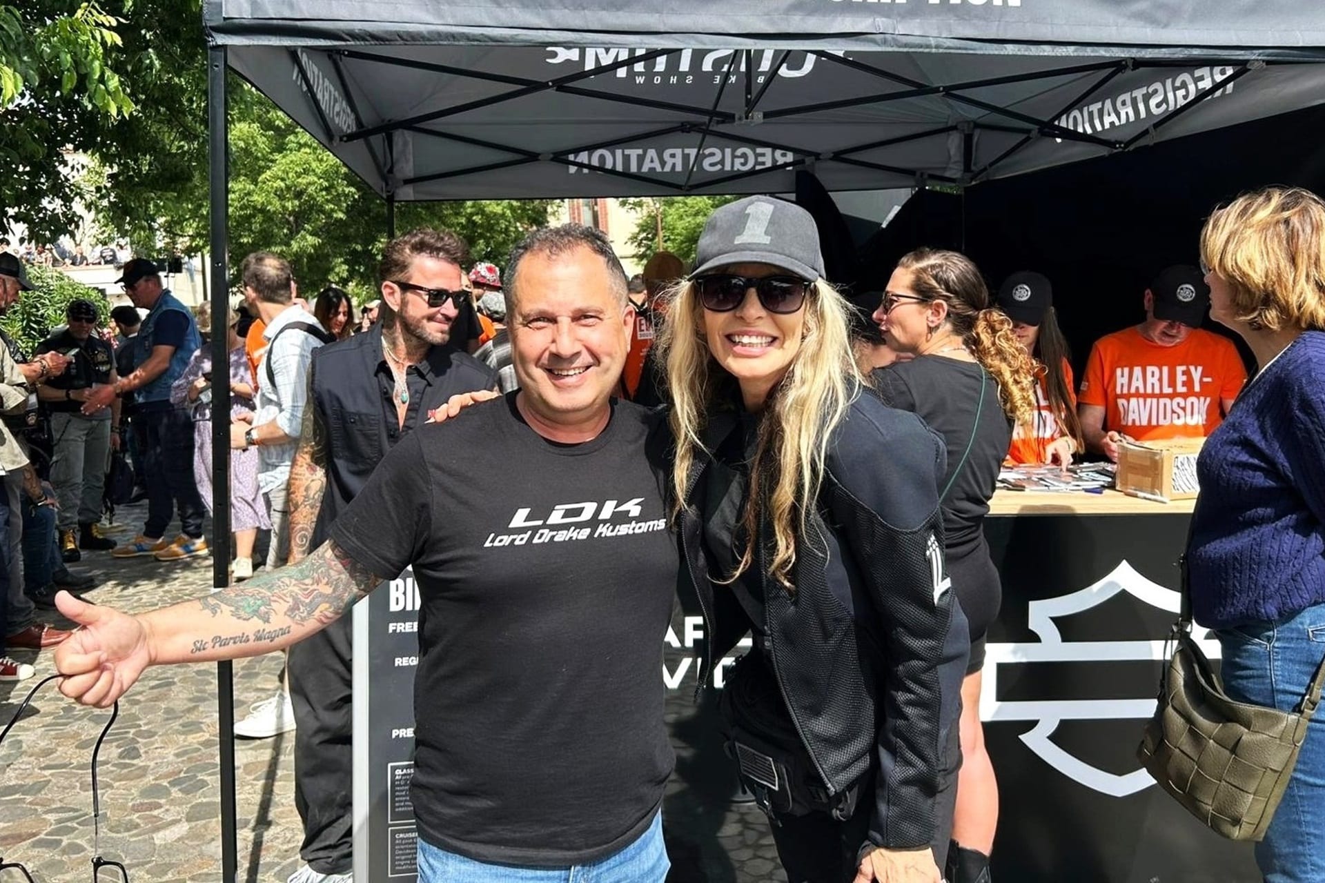 LDK y su nueva Harley Scrambler Bultracker 05 se proclaman subcampeones del Euro Festival Custom Bike Show 2025