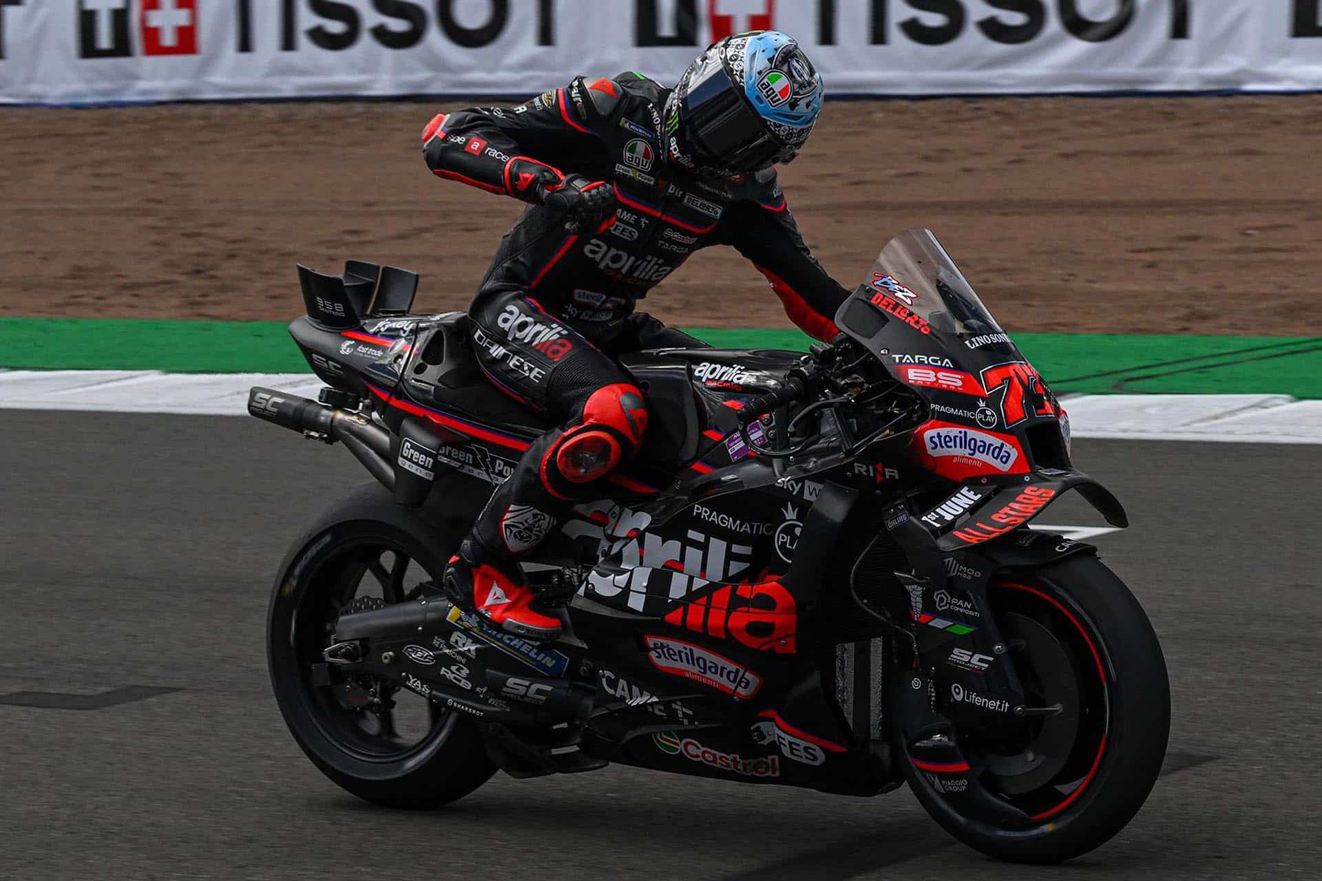 Bezzecchi logró la primera victoria para Arpilia desde el GP de las Américas de 2024