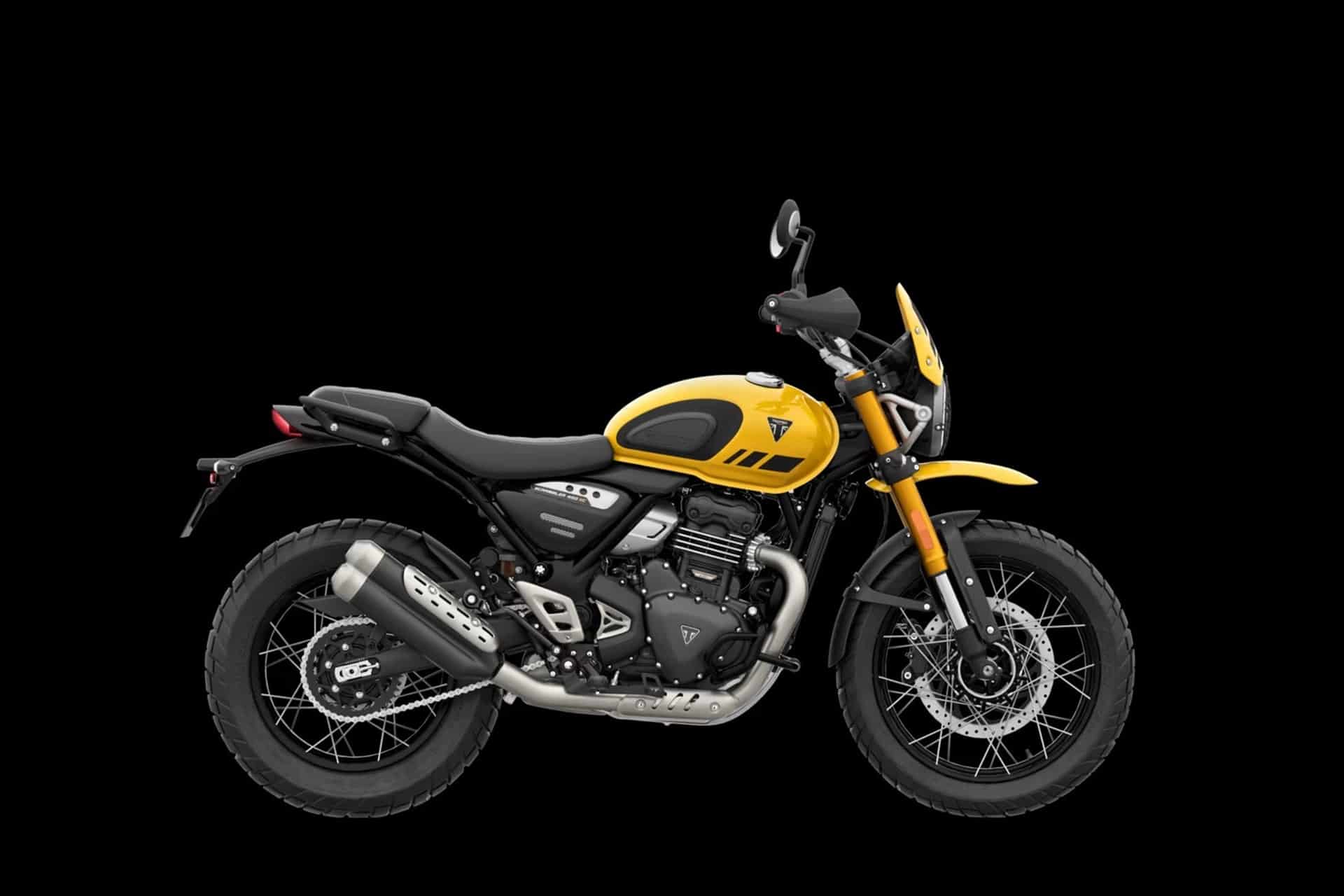 La Triumph Scrambler 400 XC, hace su debut en el mercado indio