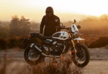 La Triumph Scrambler 400 XC, hace su debut en el mercado indio