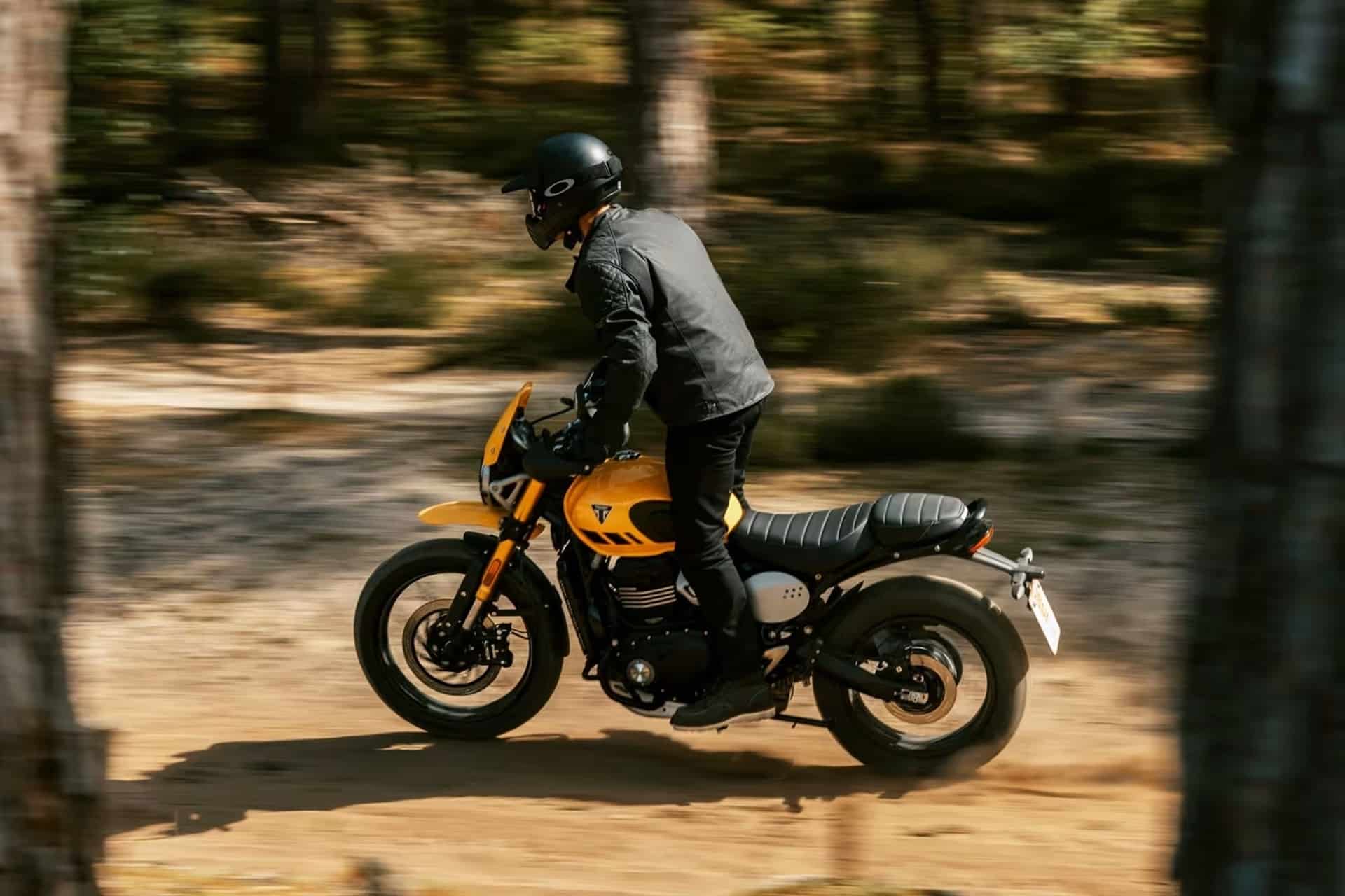La Triumph Scrambler 400 XC, hace su debut en el mercado indio