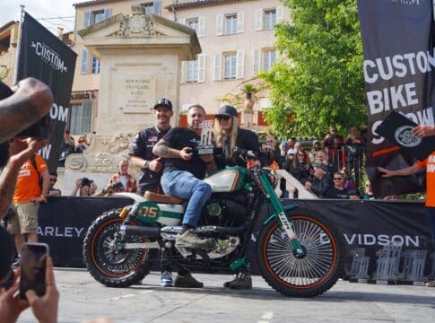 LDK y su nueva Harley Scrambler Bultracker 05 se proclaman subcampeones del Euro Festival Custom Bike Show 2025