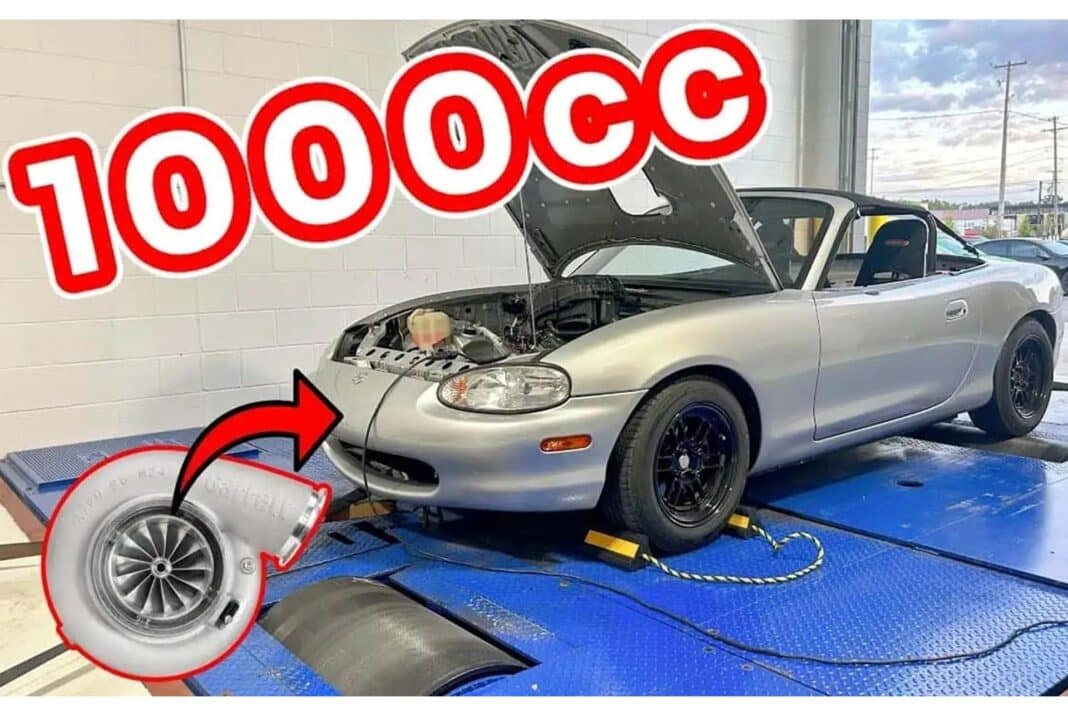 El MX-5 con motor de CBR1000RR regresa con más potencia… ¡Ahora con turbocompresor e intercooler!