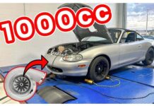 El MX-5 con motor de CBR1000RR regresa con más potencia… ¡Ahora con turbocompresor e intercooler!
