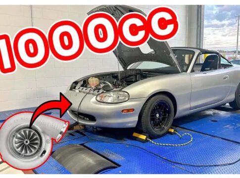 El MX-5 con motor de CBR1000RR regresa con más potencia… ¡Ahora con turbocompresor e intercooler!