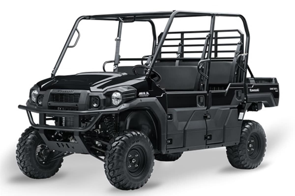 Kawasaki da a conocer su nueva gama 2025 de vehículos ATV y UV