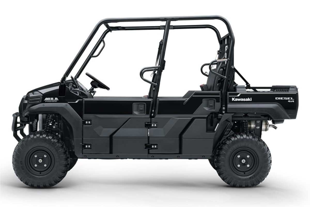 Kawasaki da a conocer su nueva gama 2025 de vehículos ATV y UV