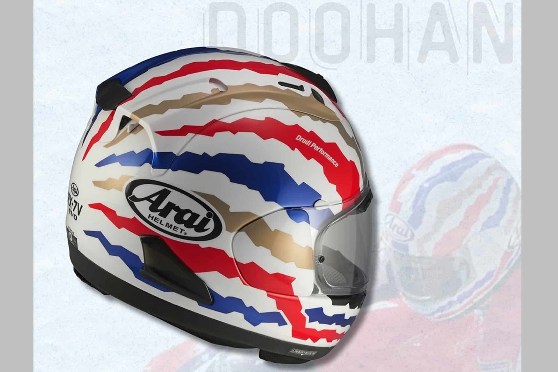 Arai Legend Series Limited Edition: El casco definitivo para los amantes a las réplicas de competición