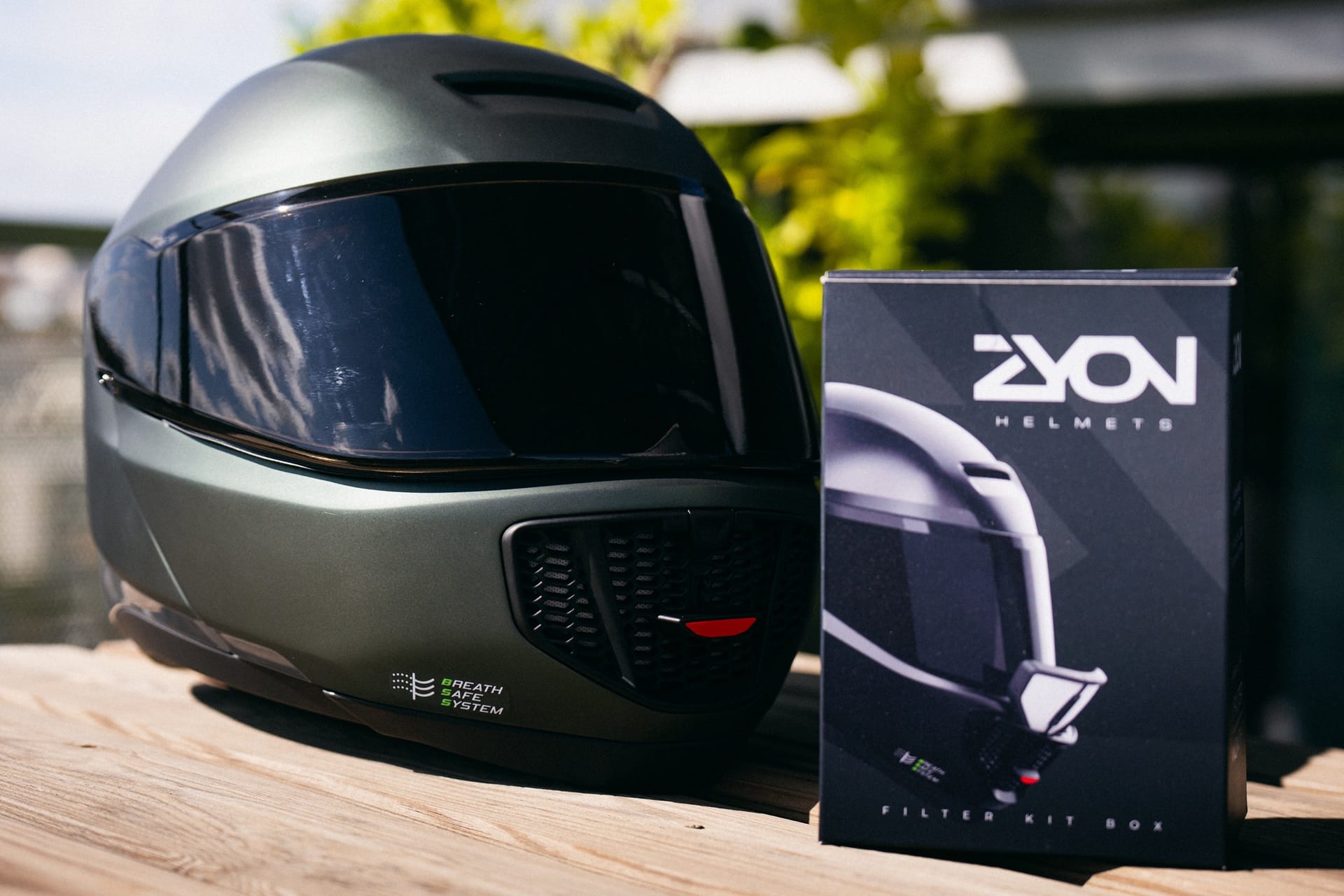 ZYON avanza hacia el lanzamiento de su primer modelo de casco equipado con el sistema Breath Safe System