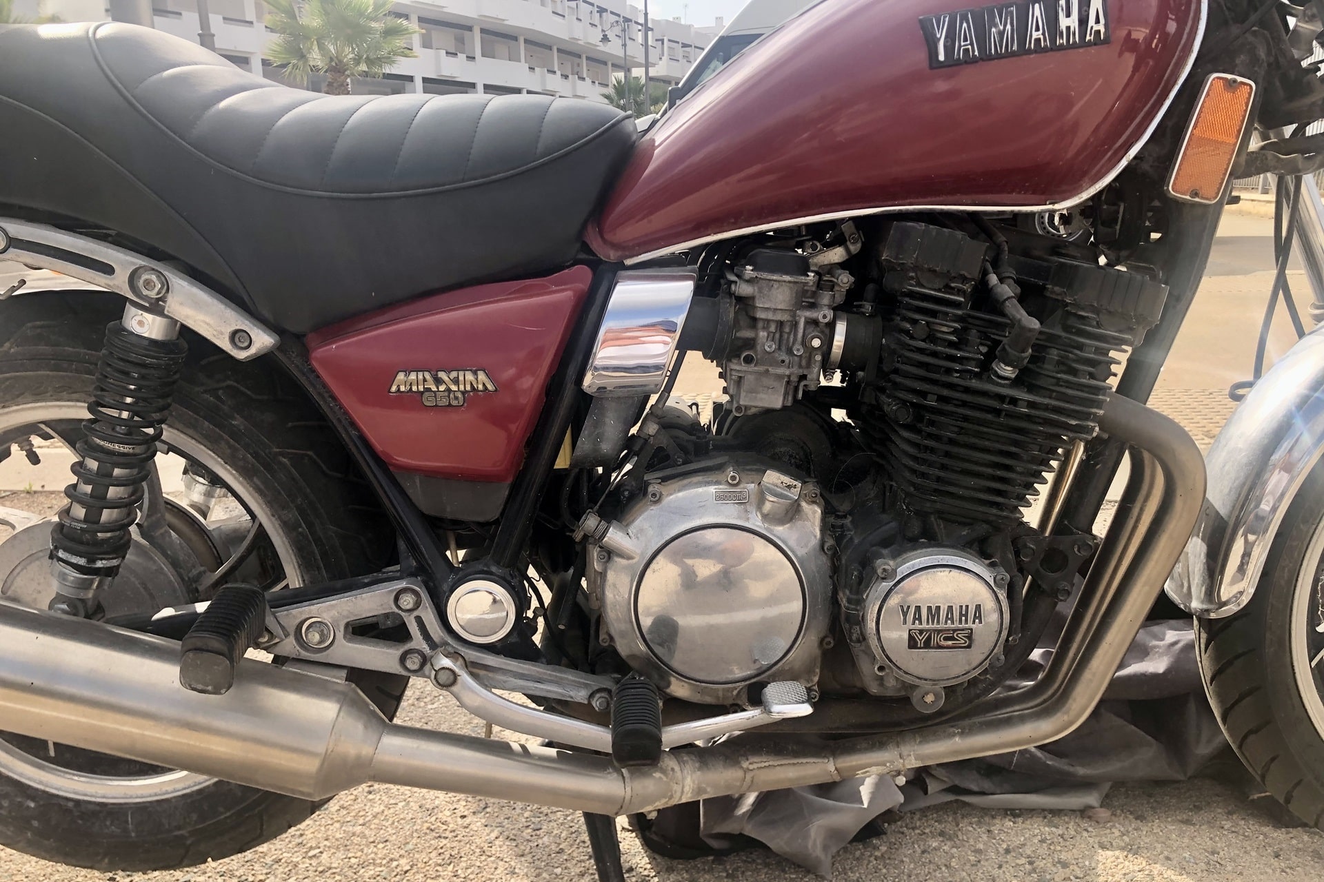 Avistamientos Old School: Yamaha Maxim 650 de 1980