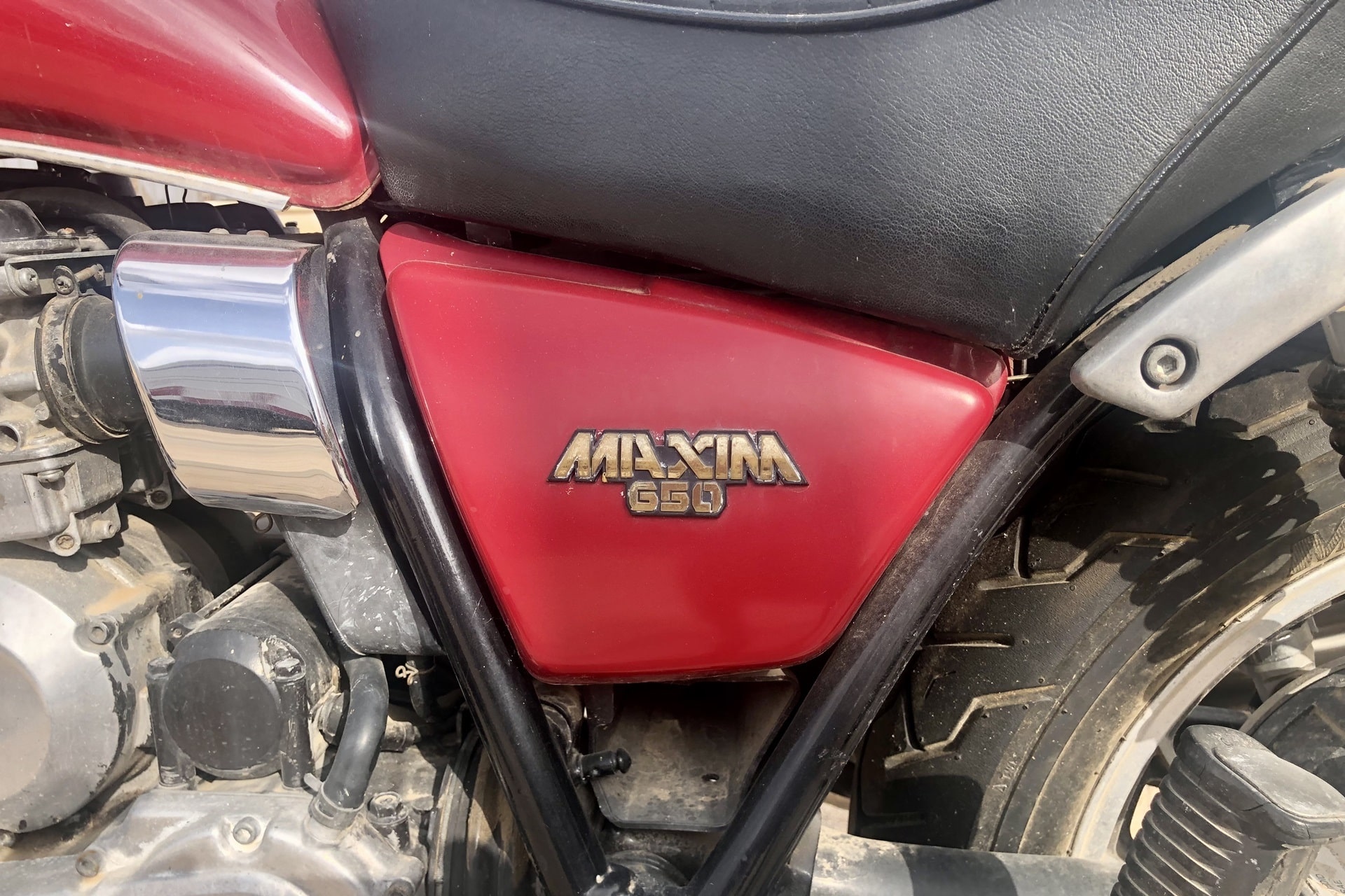 Avistamientos Old School: Yamaha Maxim 650 de 1980