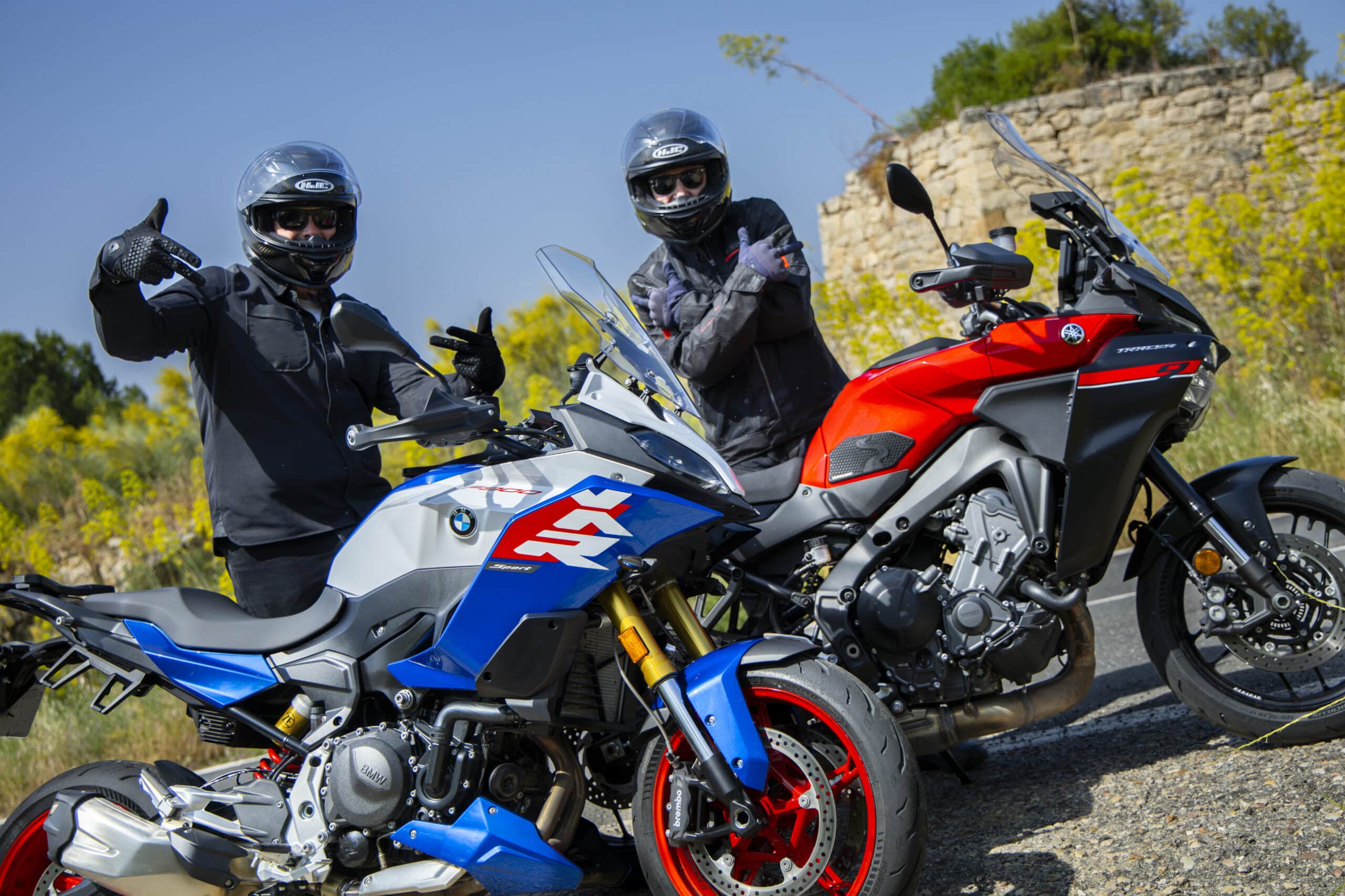 Comparativa Yamaha Tracer 9 vs BMW F 900 XR
