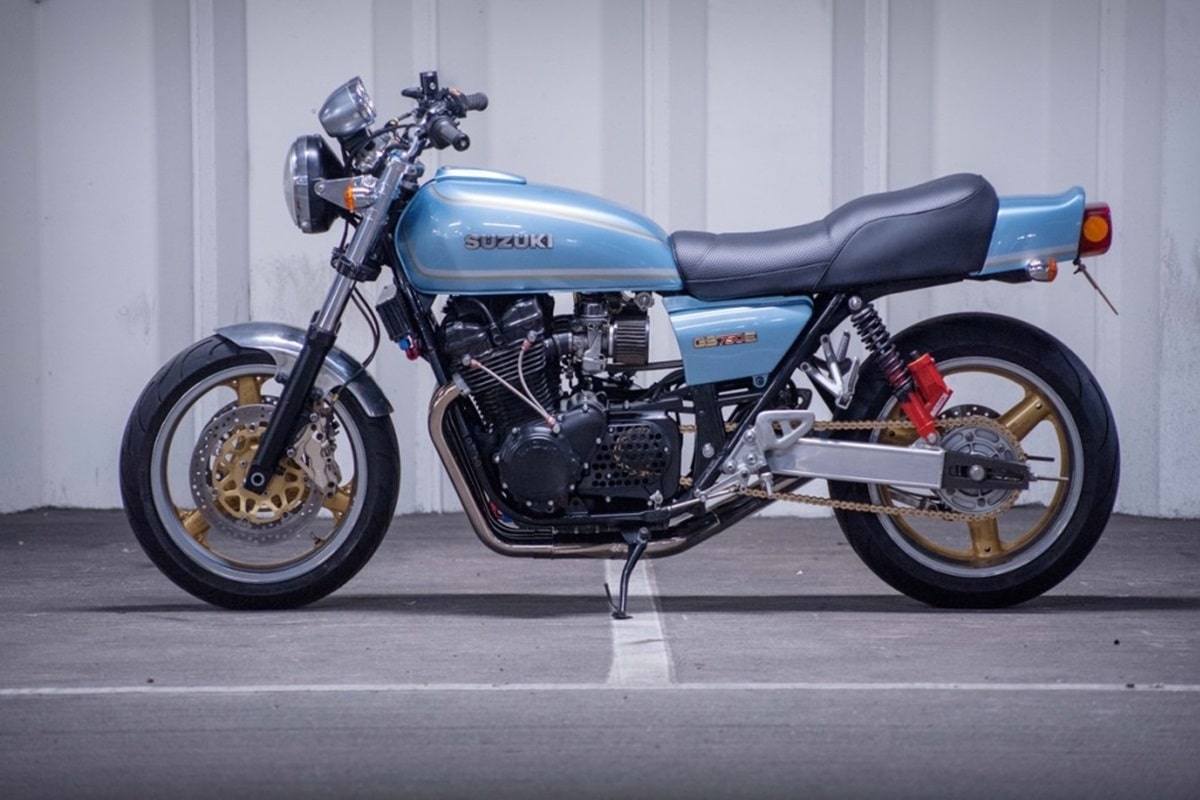 Suzuki GS750E de 1978 restomod: Un sueño de niñez convertido en realidad