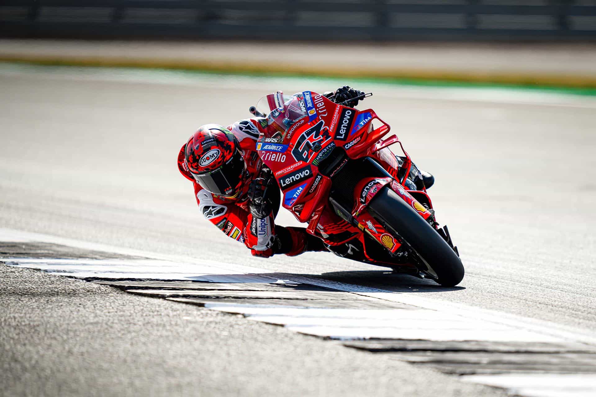 La nueva propuesta de Pecco aparece en la entrega de Silverstone de Inside Ducati