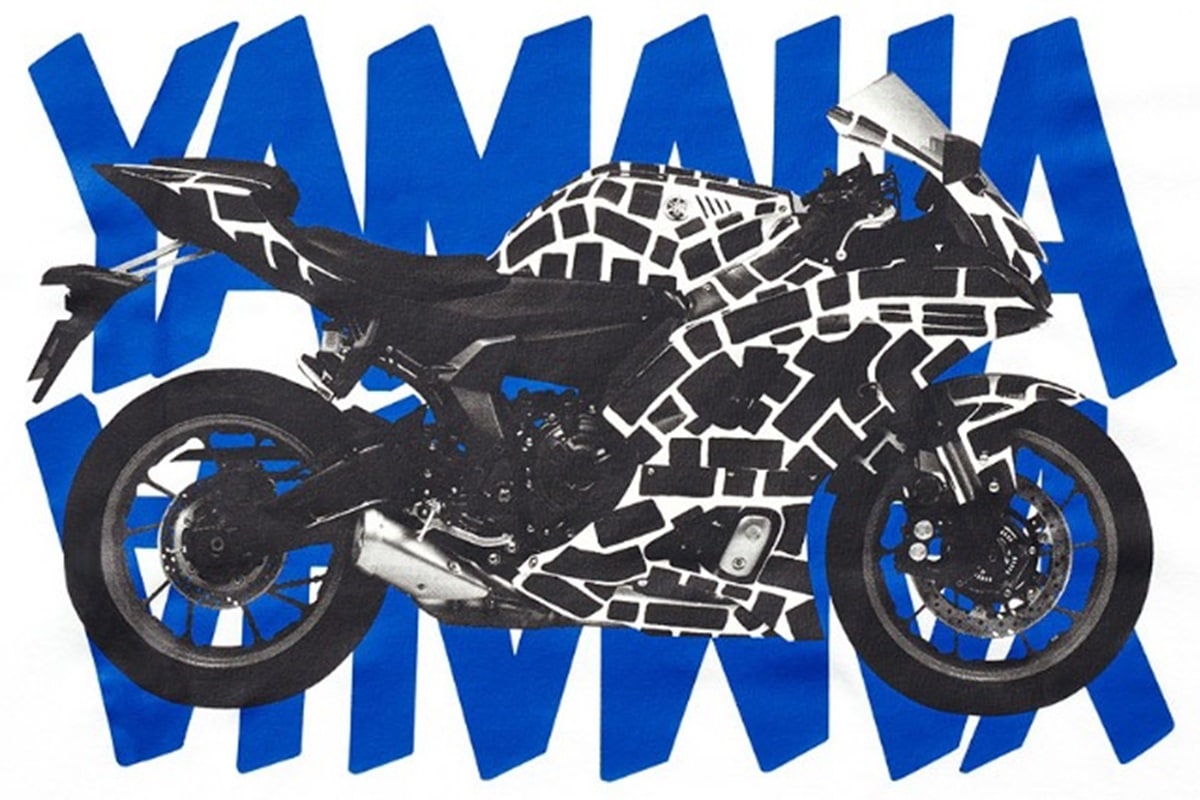 Yamaha Motor lanza “HAZE YZF-R7 TEE 2025”, la camiseta en colaboración con el artista neoyorquino Eric Haze