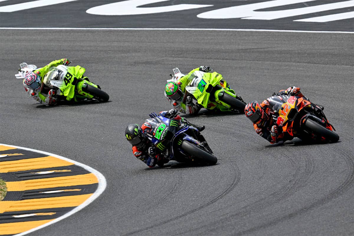 Quartararo está siendo el piloto con más rendimiento en Yamaha