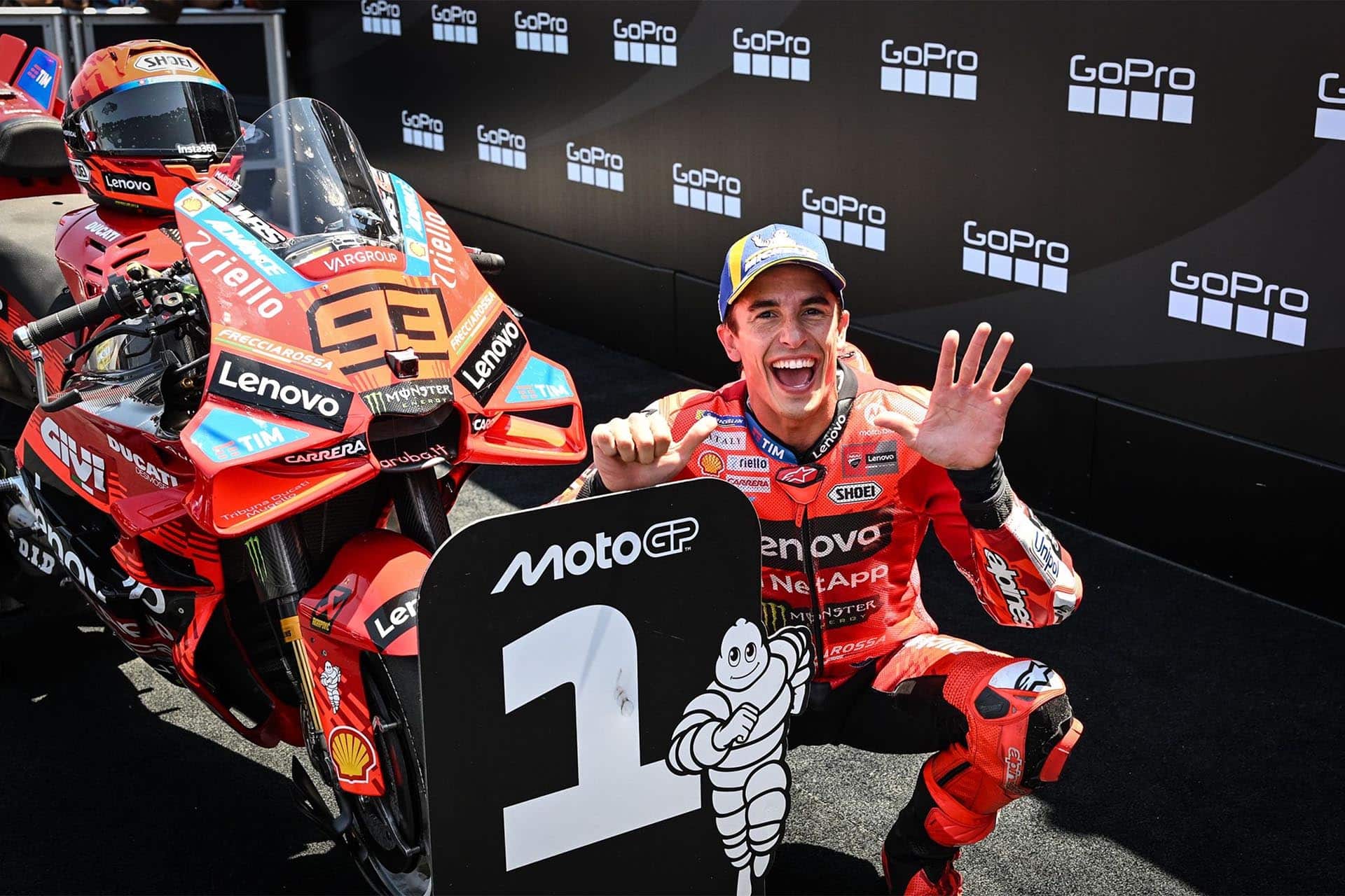 Marc Márquez está siendo el amo y señor de la categoría